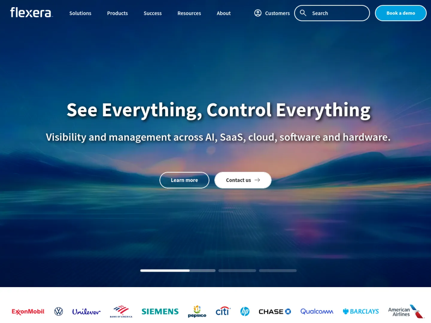 Flexera website