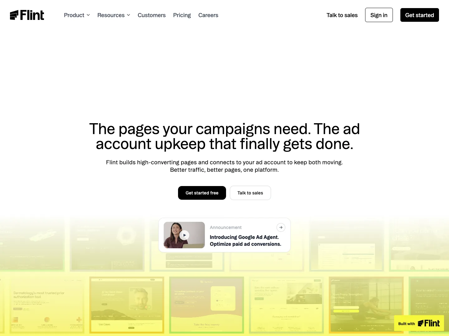 Flint website