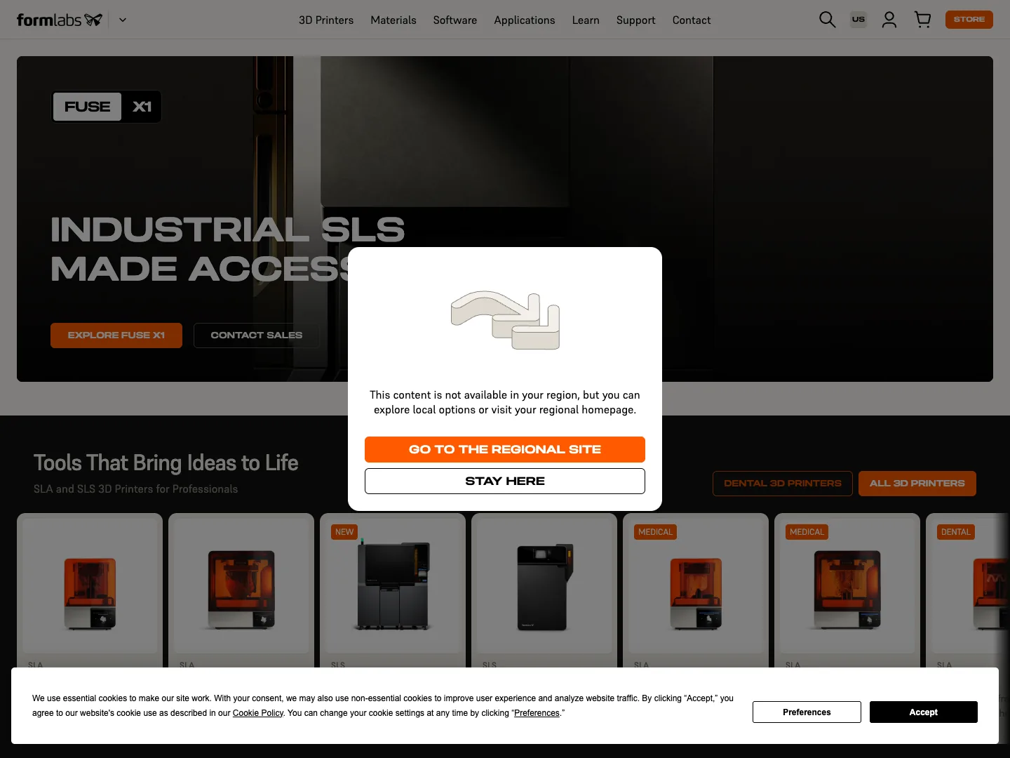 Formlabs website