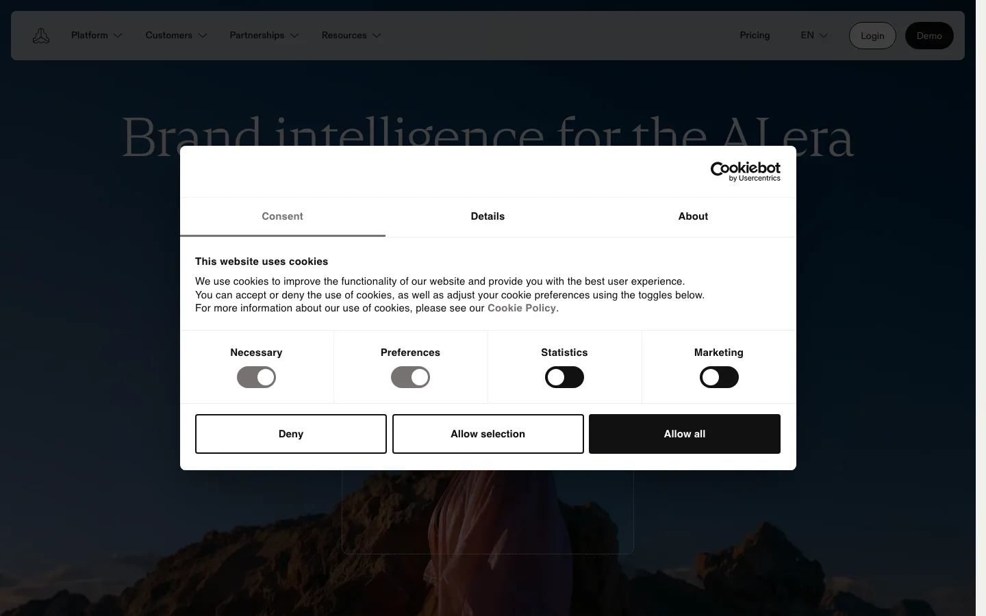 Frontify website