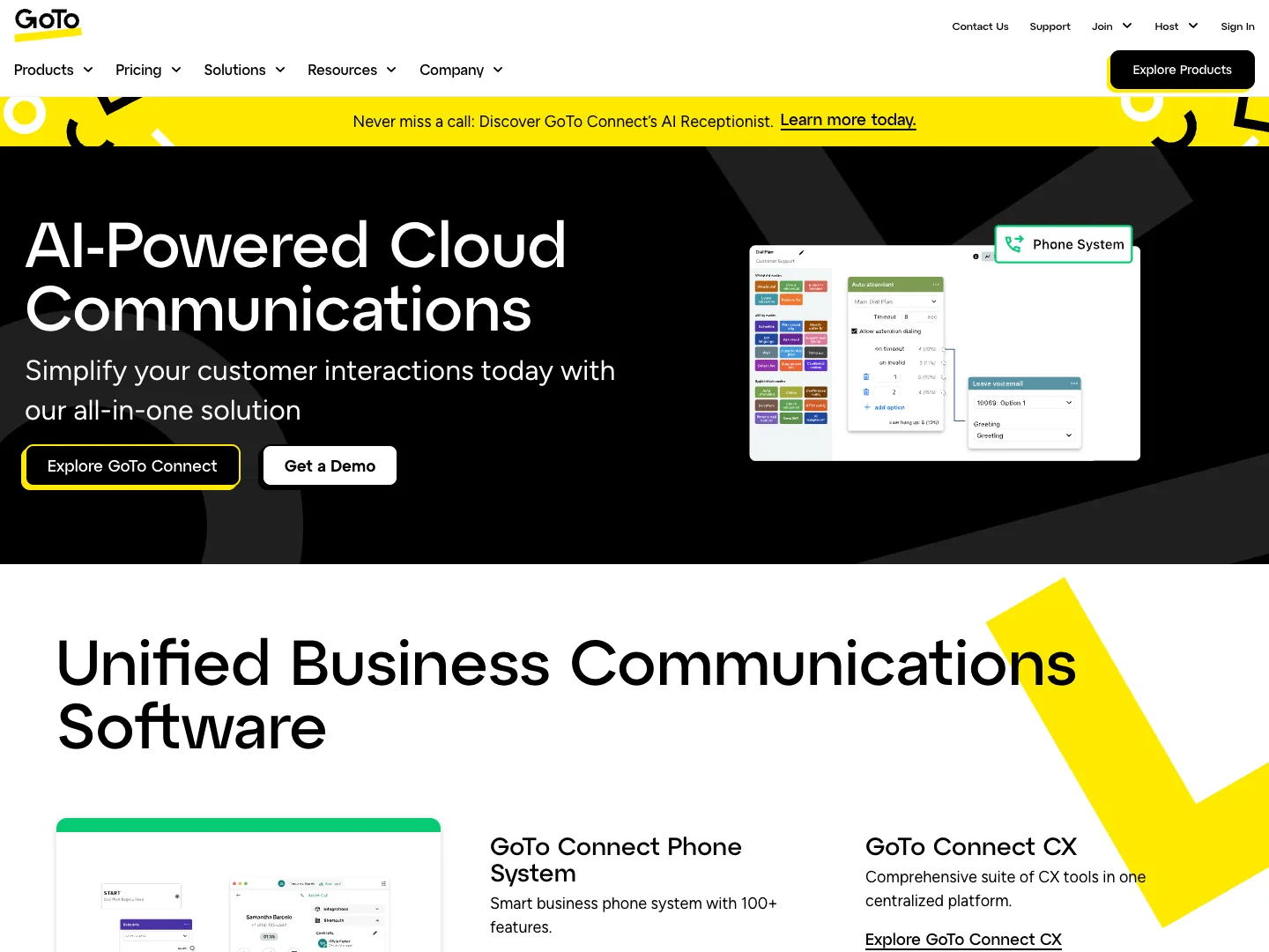 GoTo website