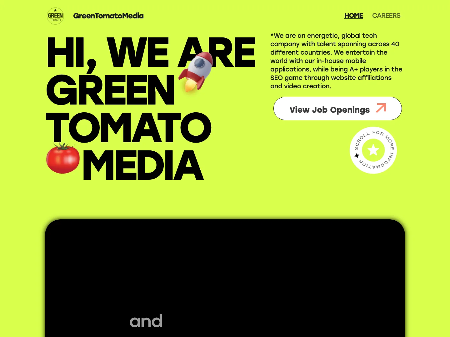 GreenTomatoMedia website