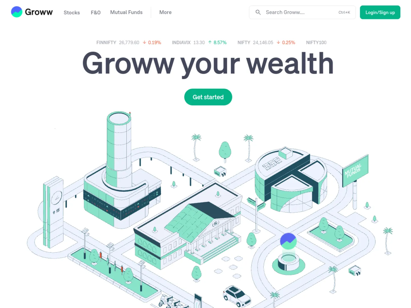 Groww website
