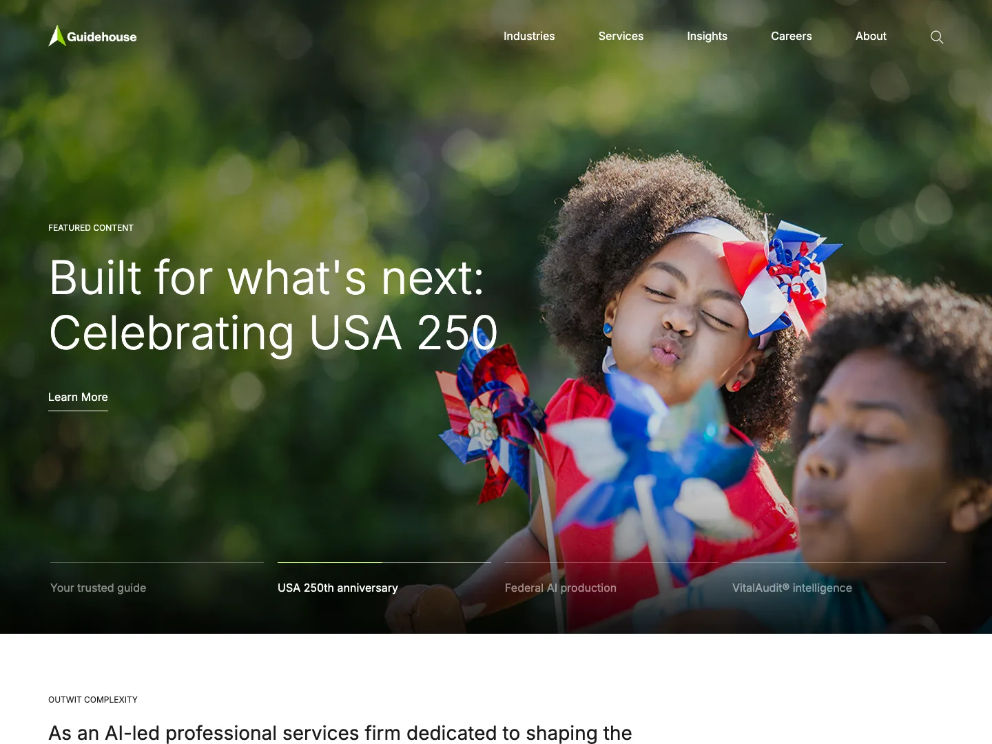 Guidehouse website