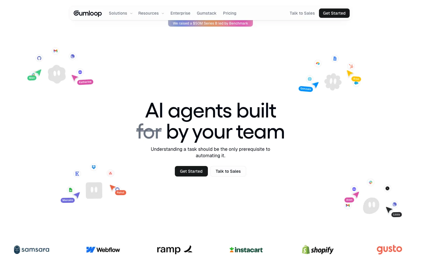 Gumloop website
