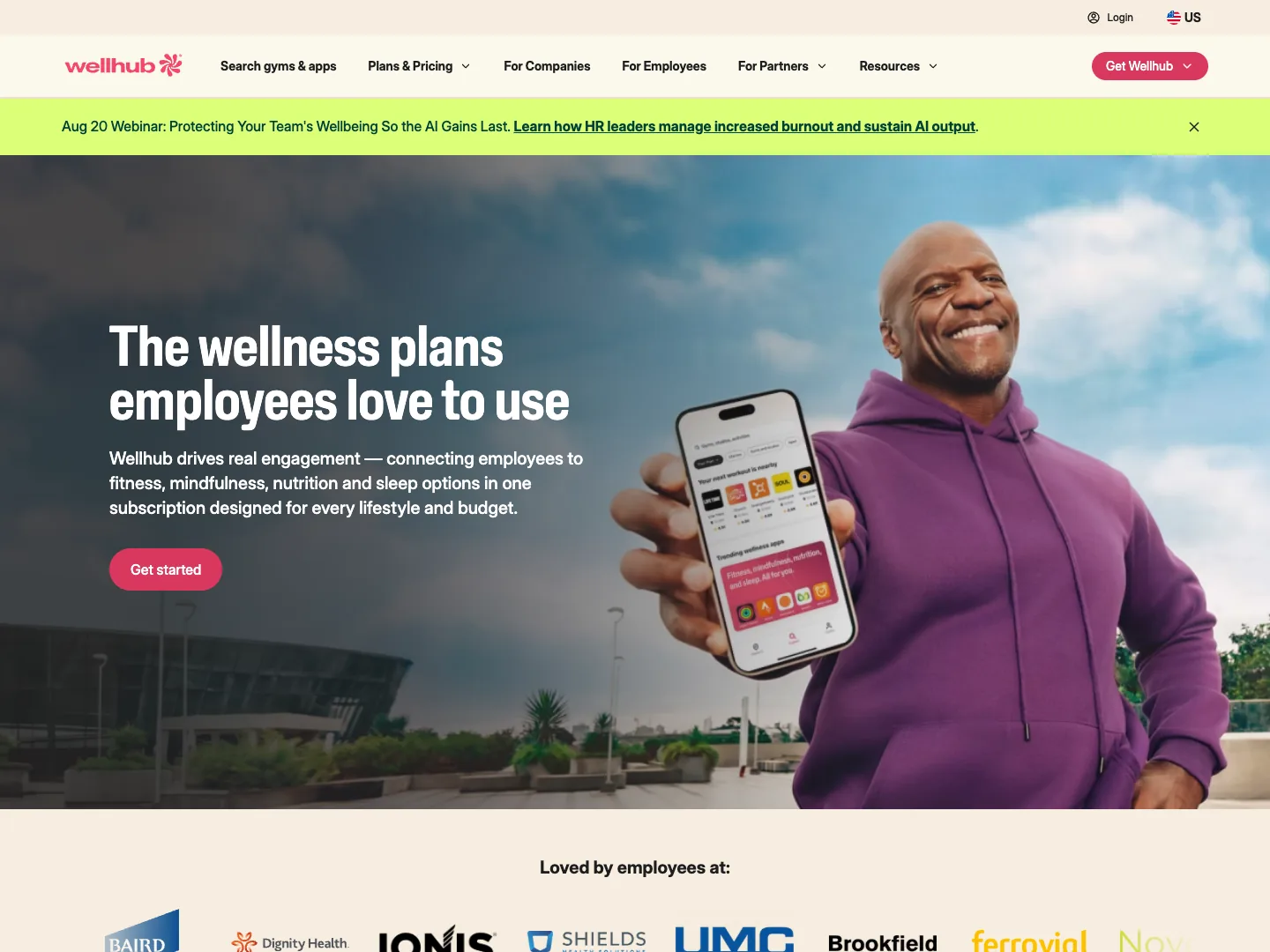 Gympass website