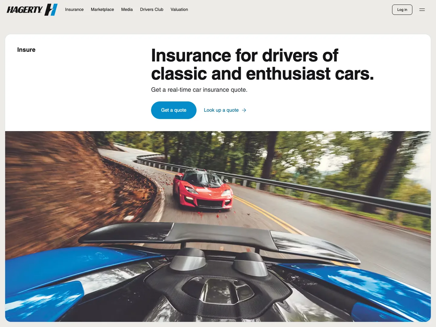 Hagerty website