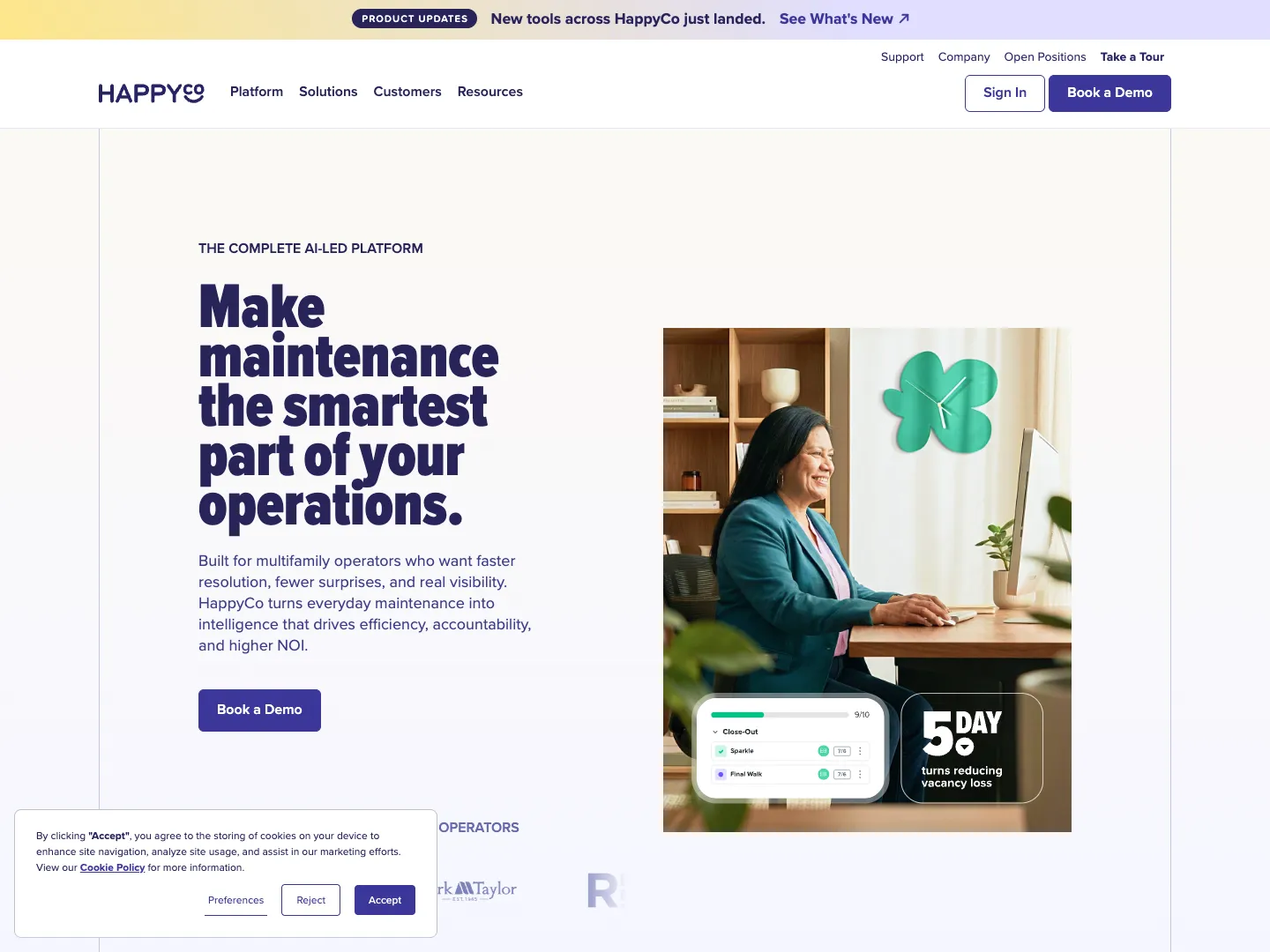 HappyCo website
