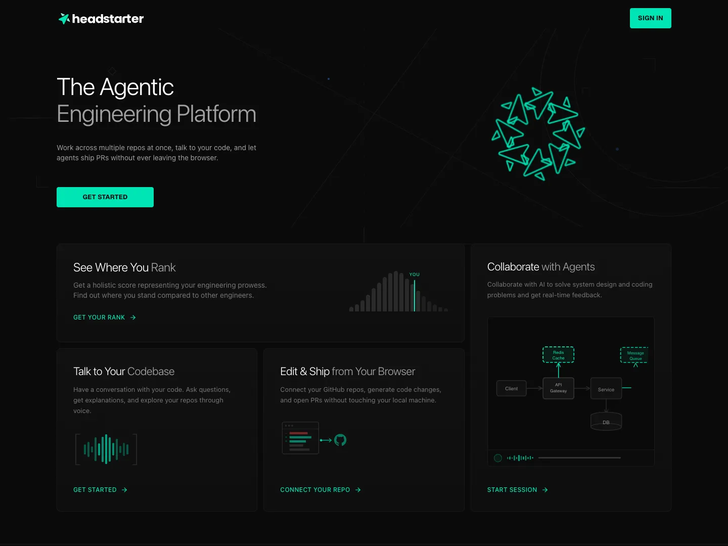 Headstarter website