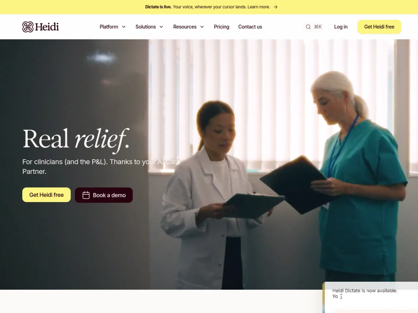 Heidihealth.Com.Au website