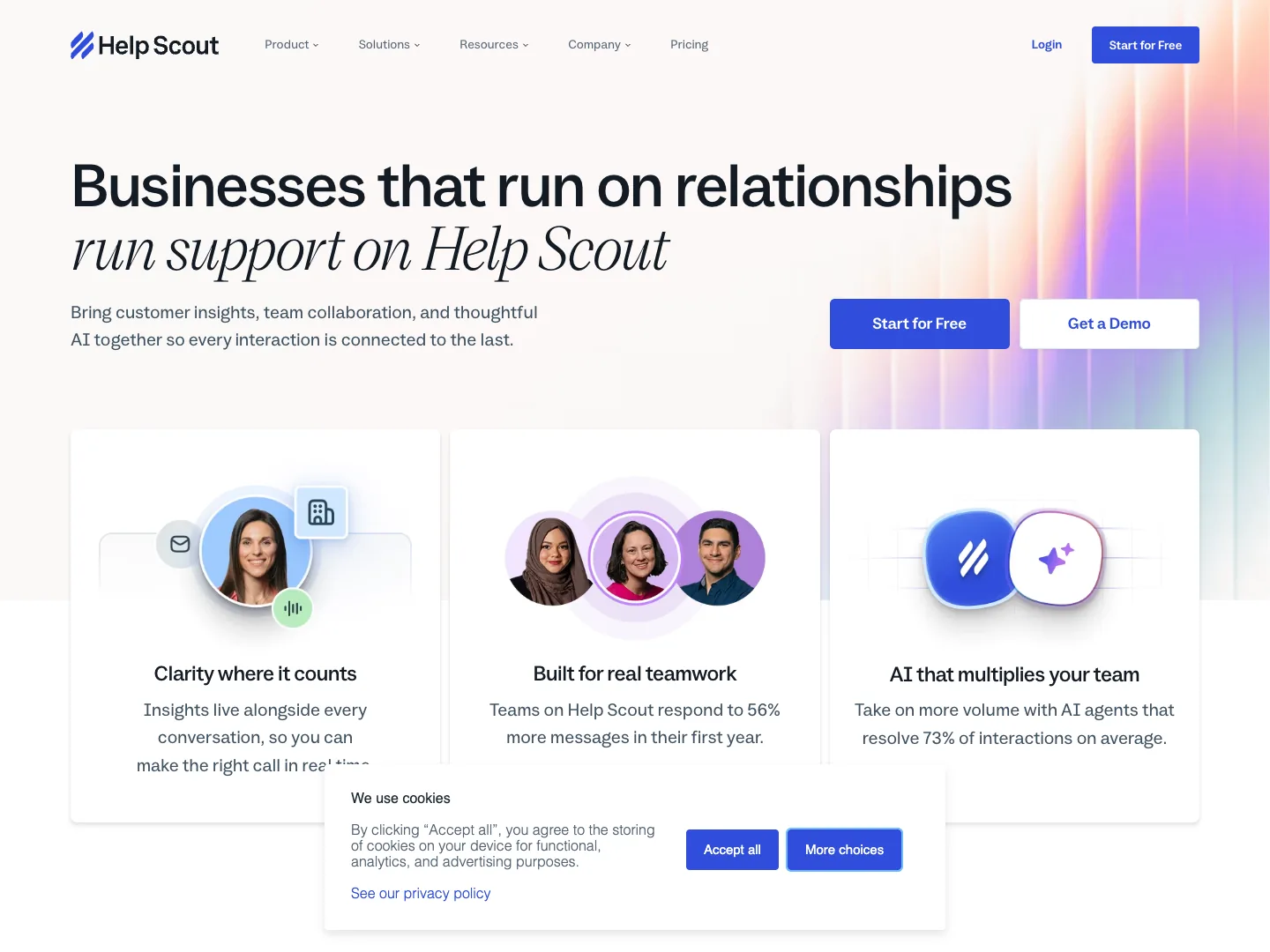Helpscout website