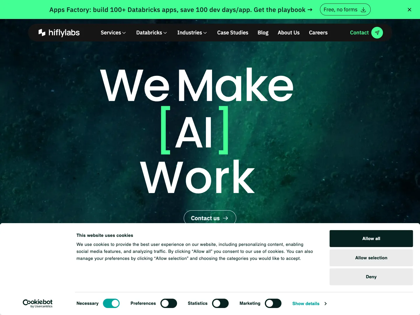 Hiflylabs website