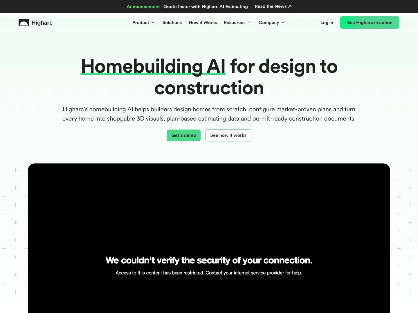 Higharc website