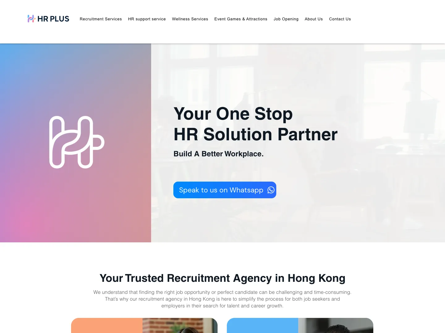 HR Plus (Talent) Limited website