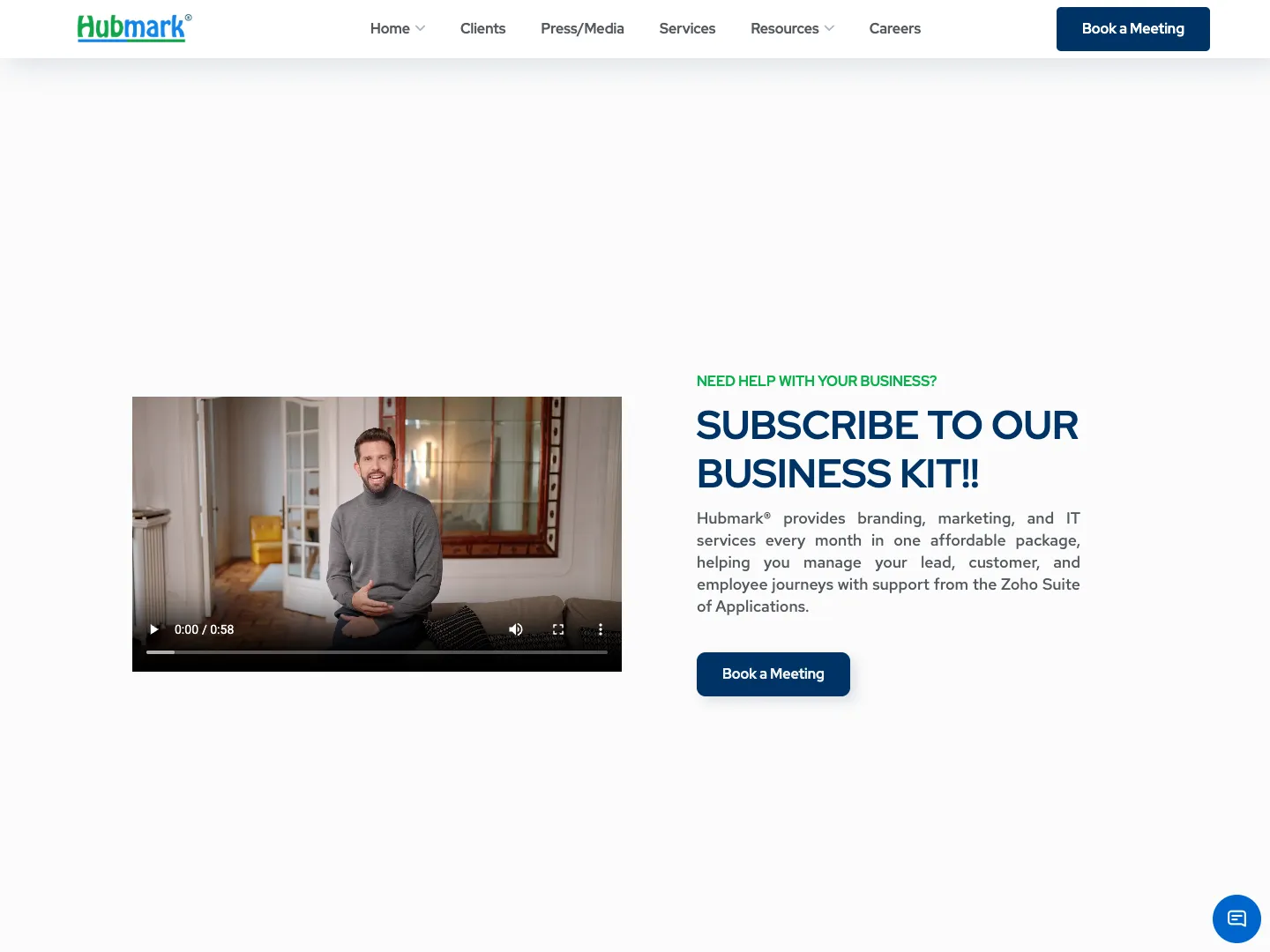Hubmark website