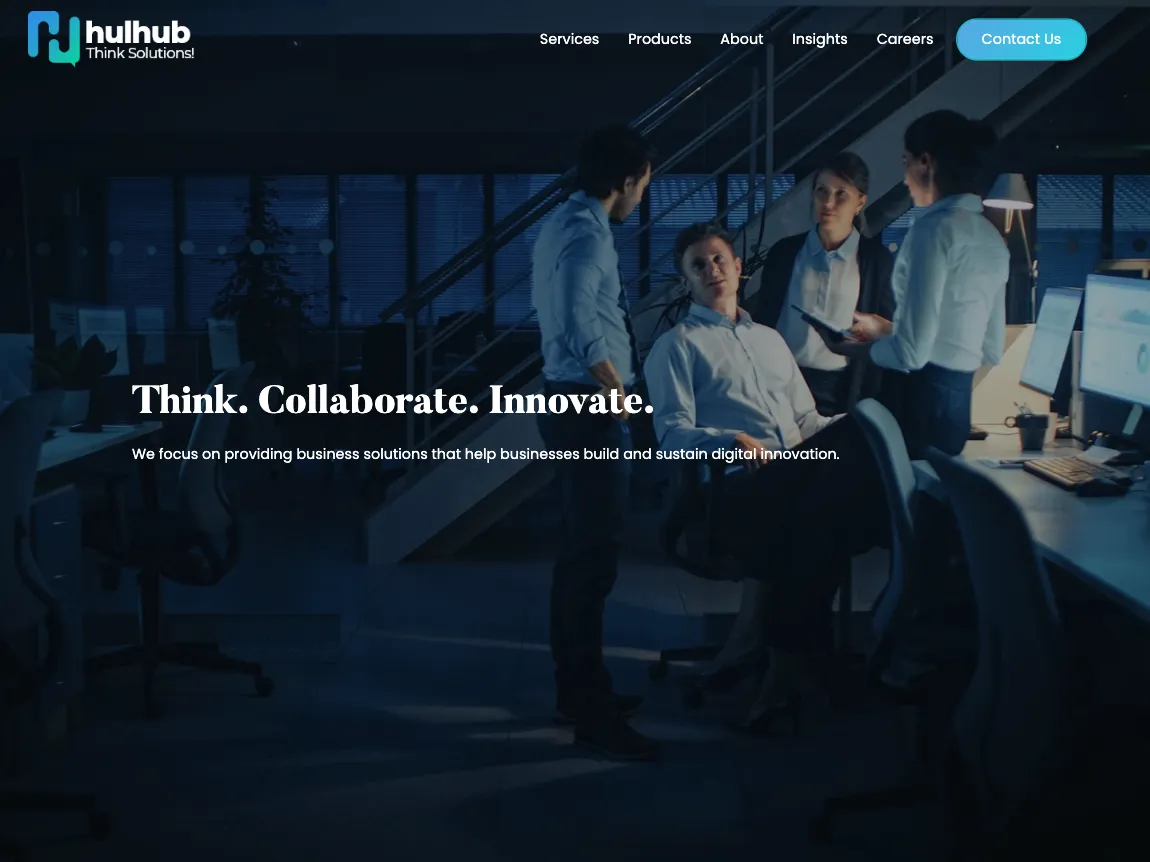 Hul Hub website