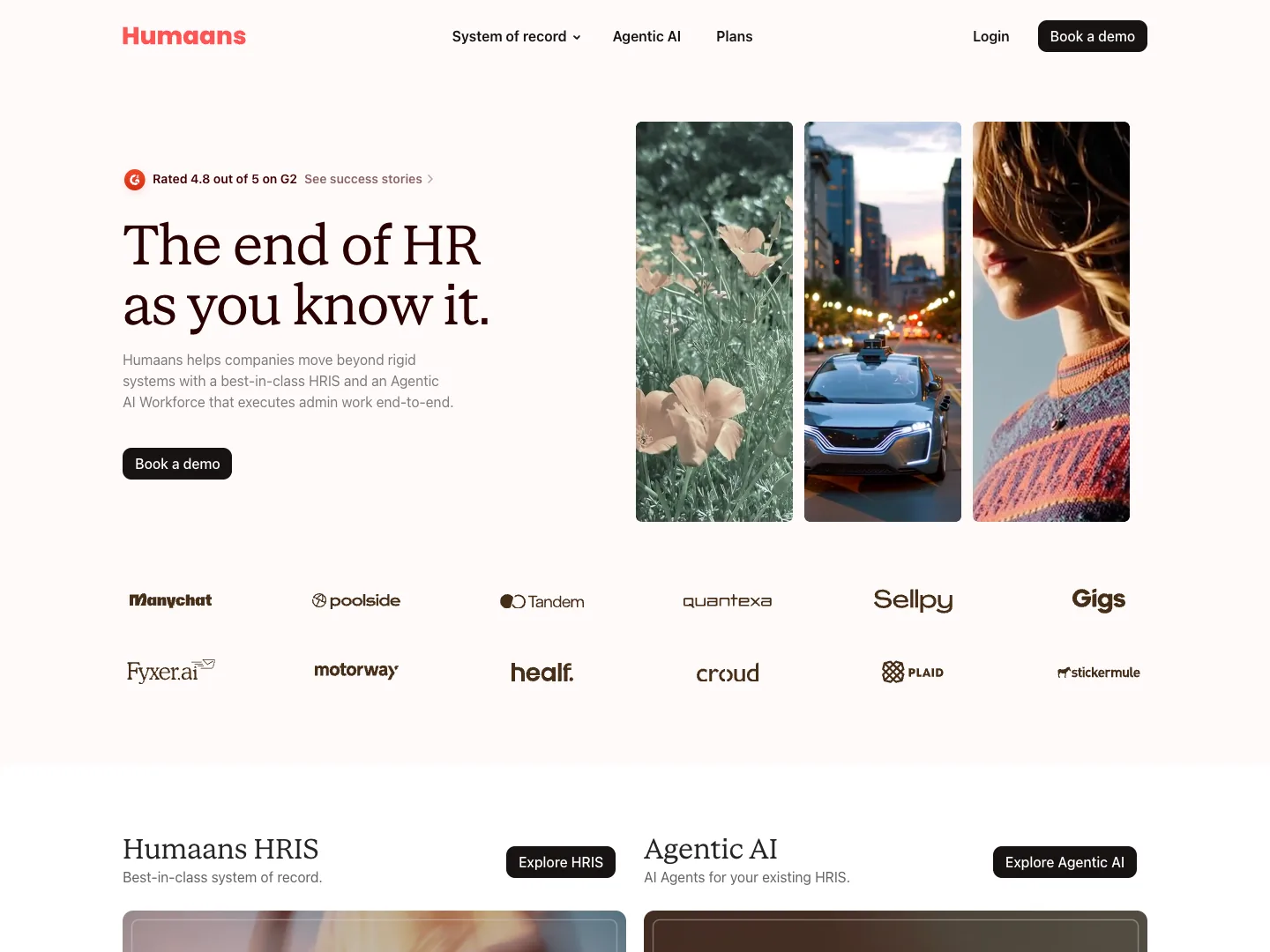 Humaans website