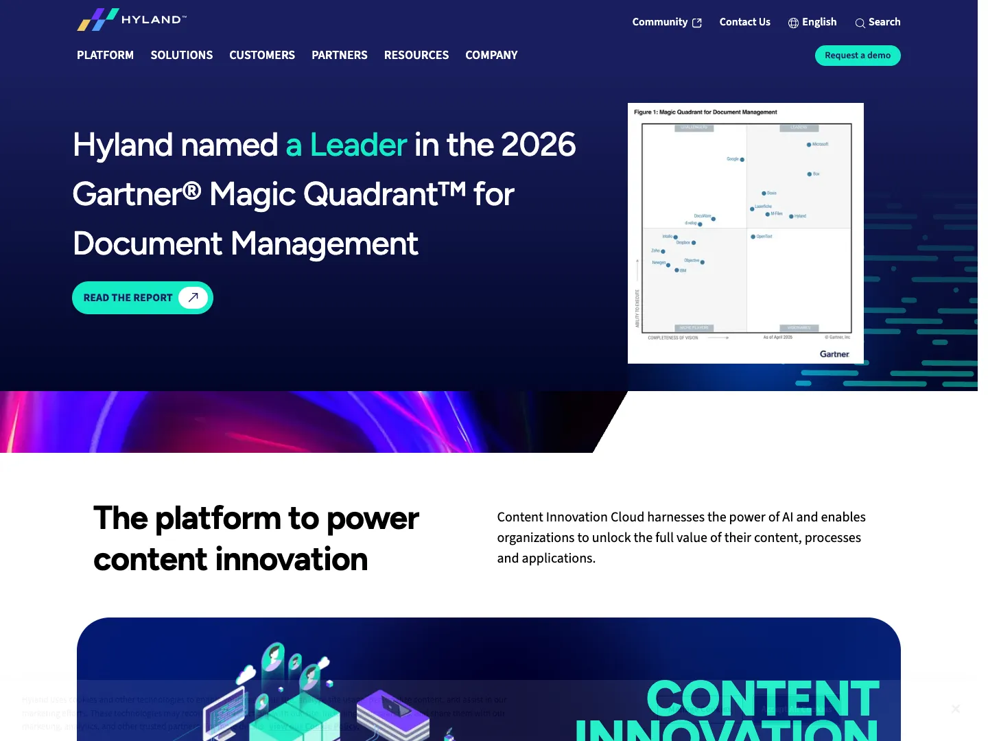 Hyland website