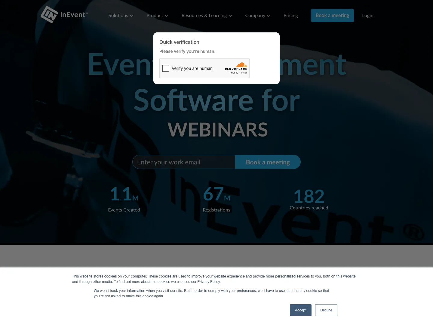 InEvent website