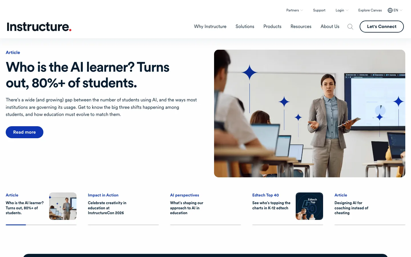 Instructure website