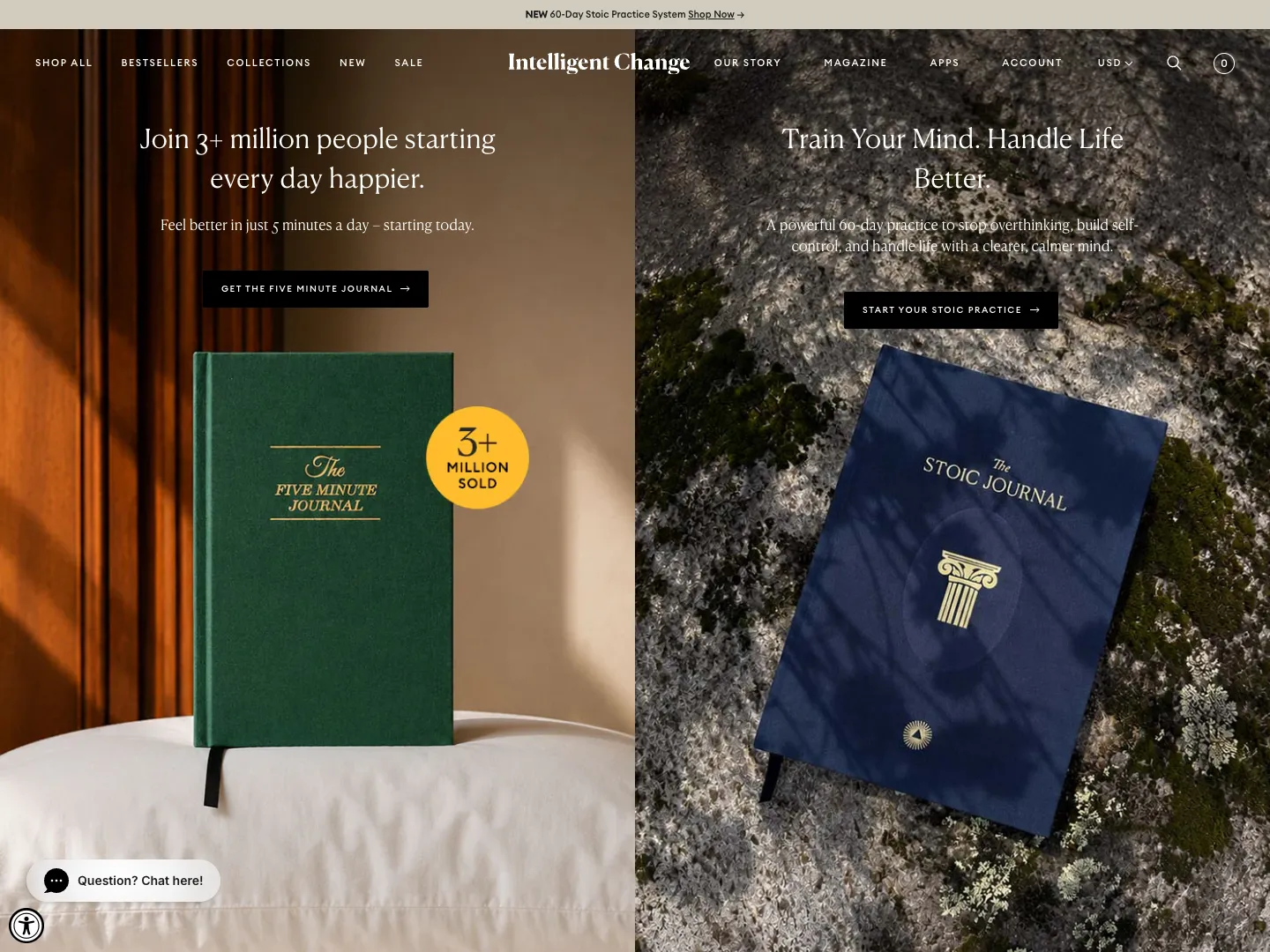 Intelligent Change website