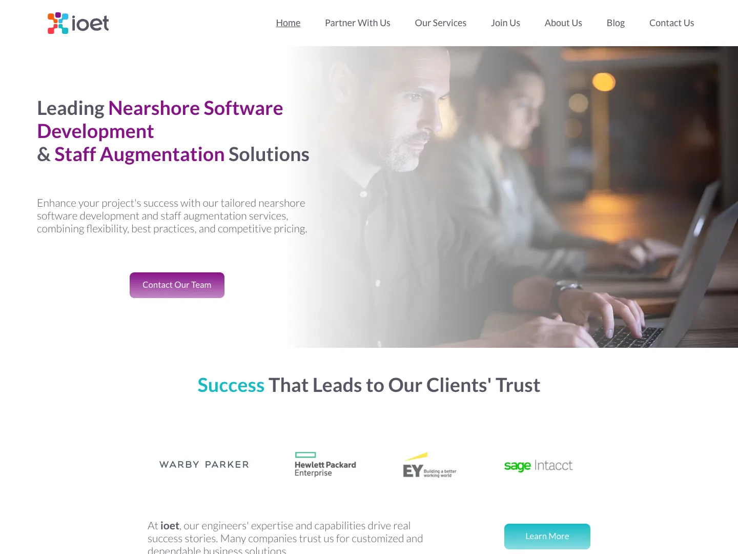 ioet website
