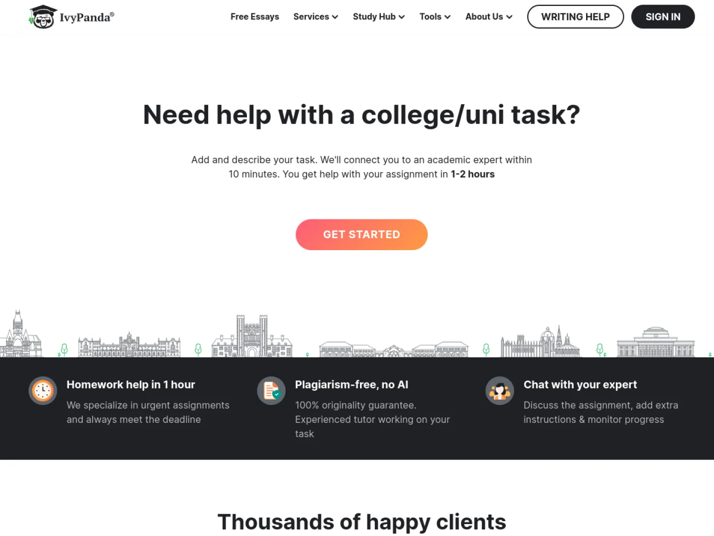 IvyPanda website