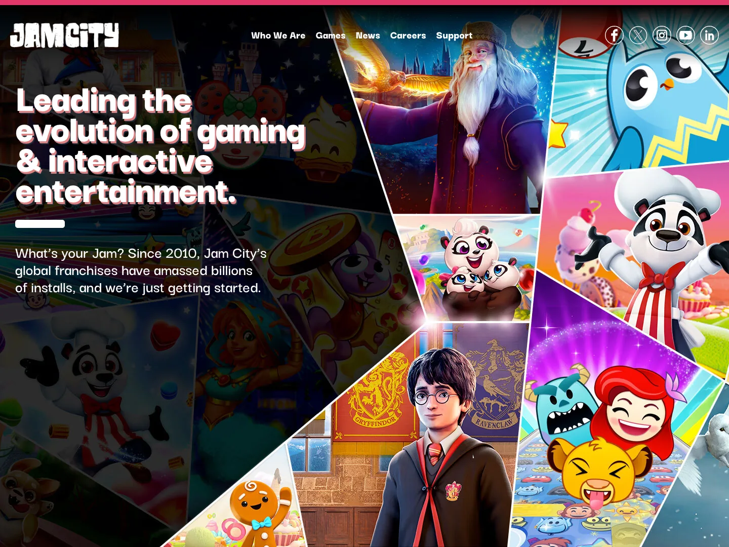 Jamcity website