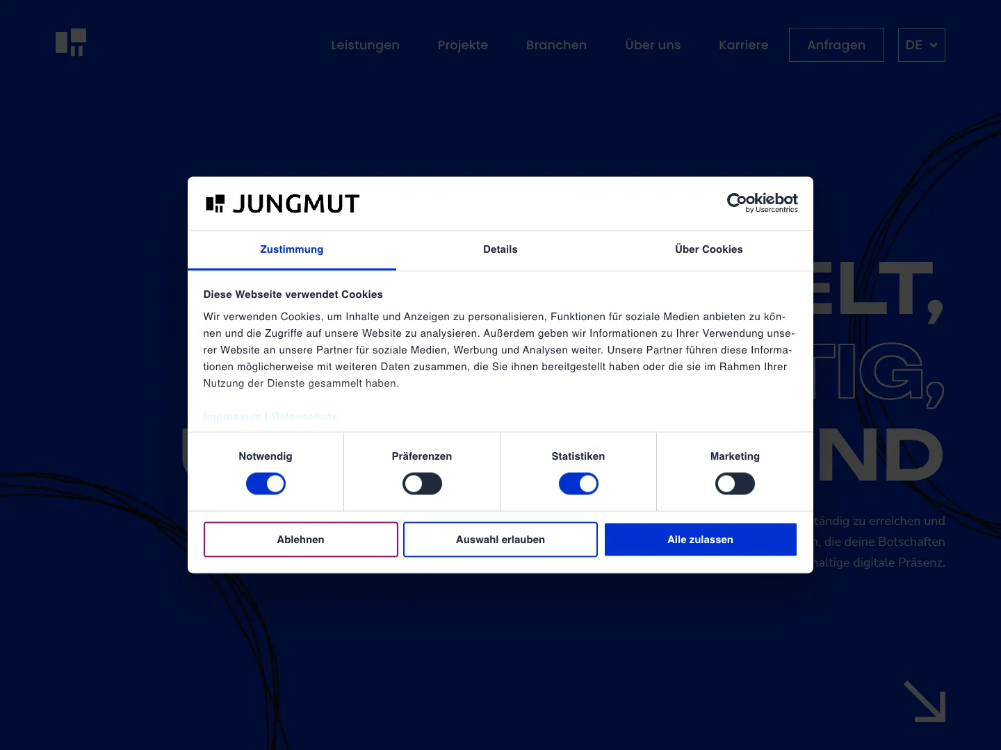 JUNGMUT website