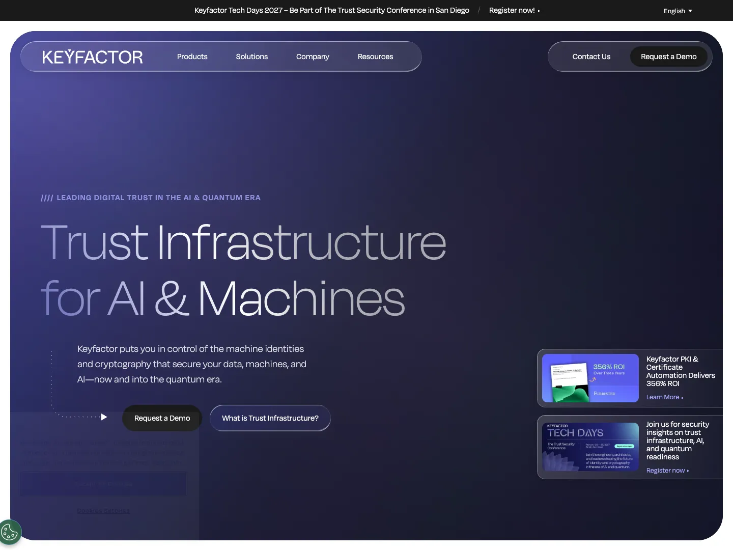 Keyfactor, Inc. website