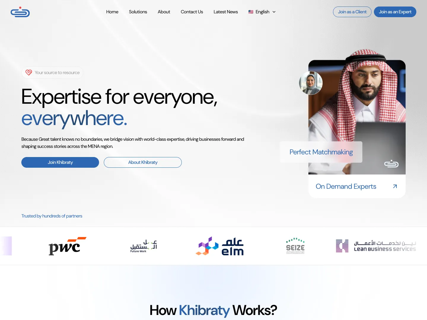 Khibraty website
