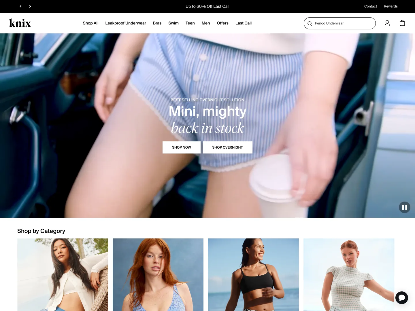 Knix website