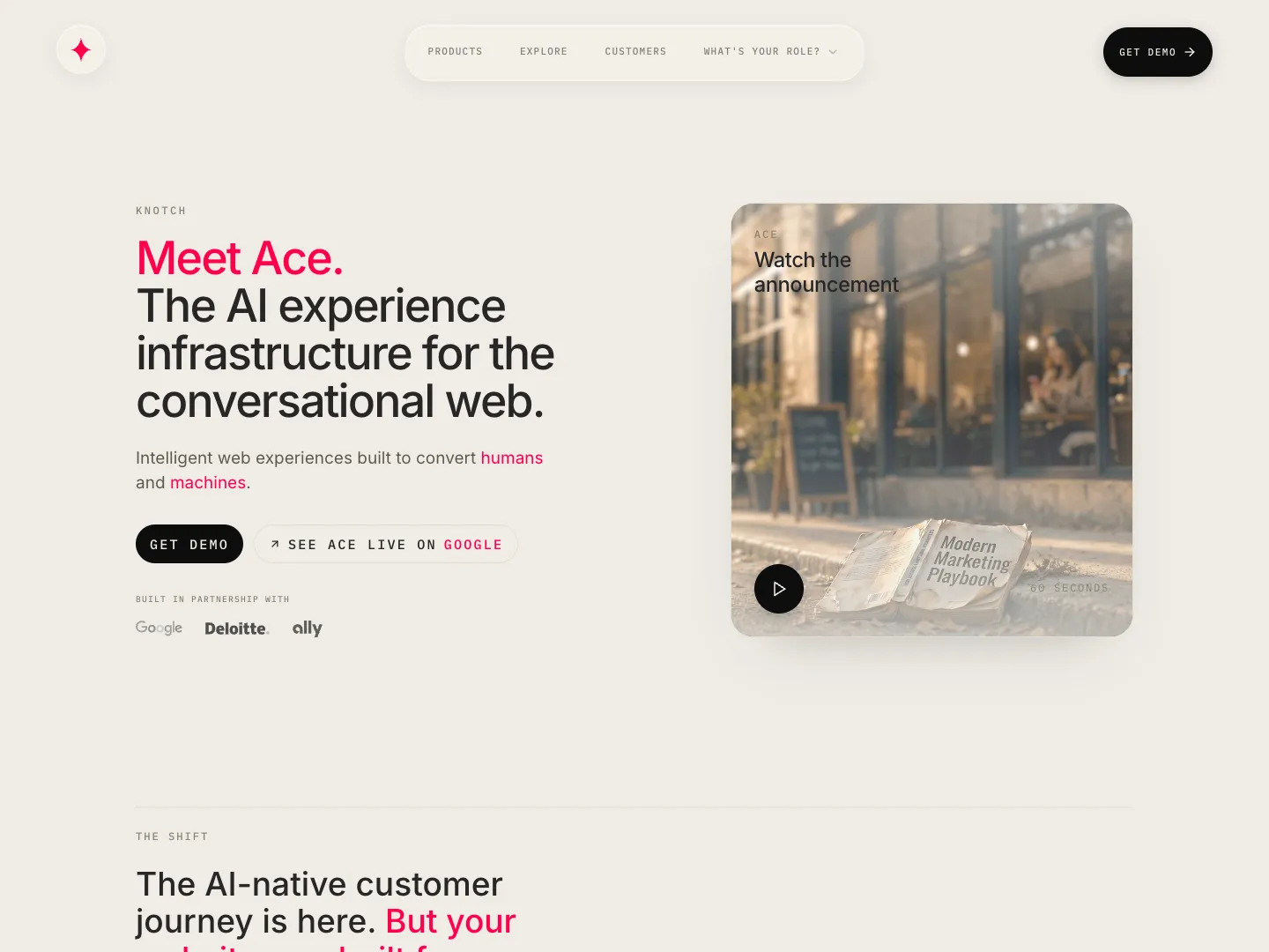 Knotch website