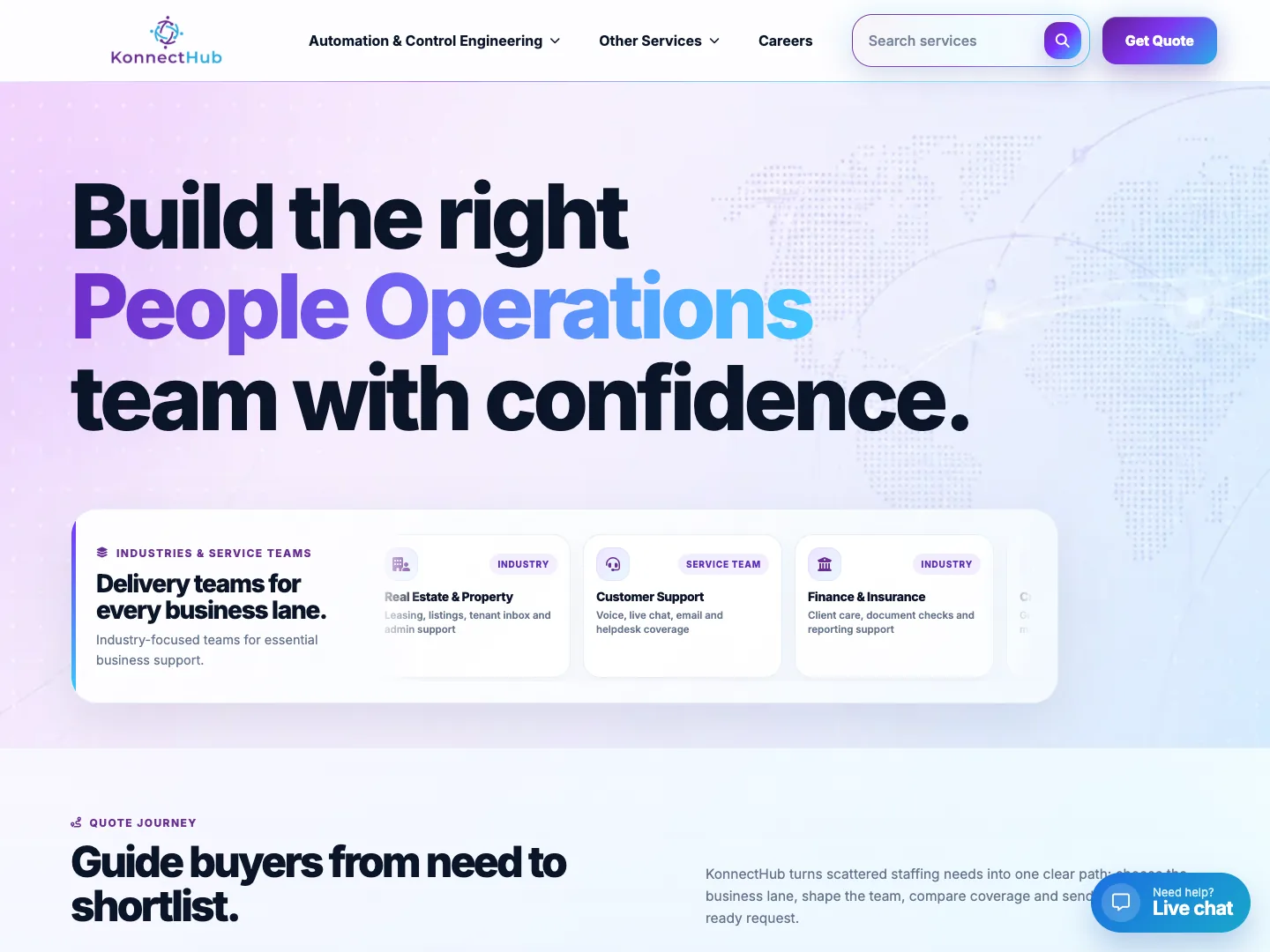 KonnectHub website