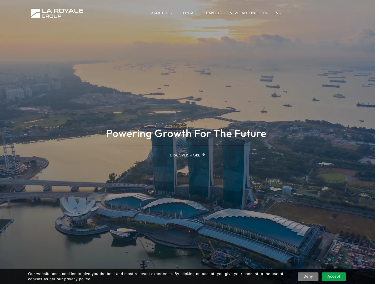 La Royale Group website