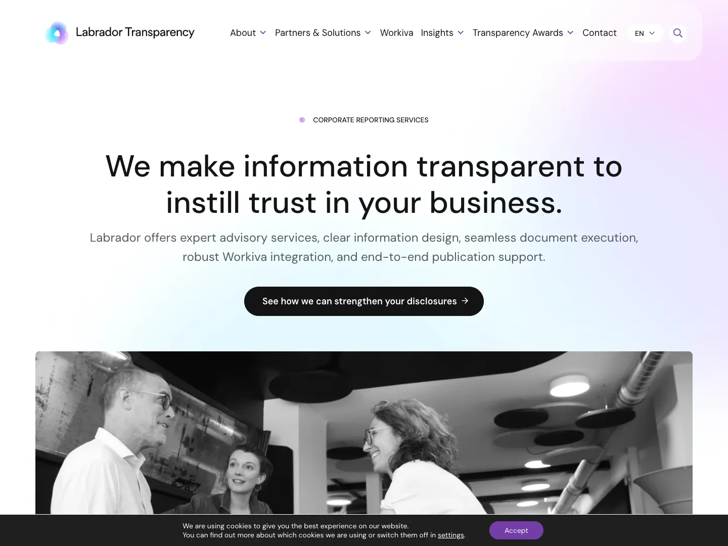 Labrador Transparency website