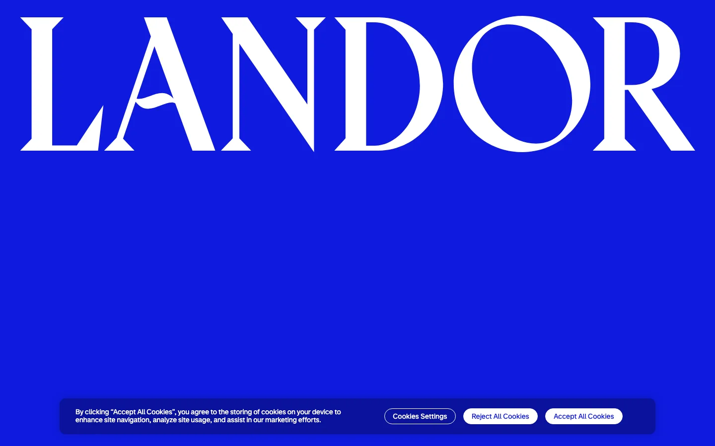 Landor website