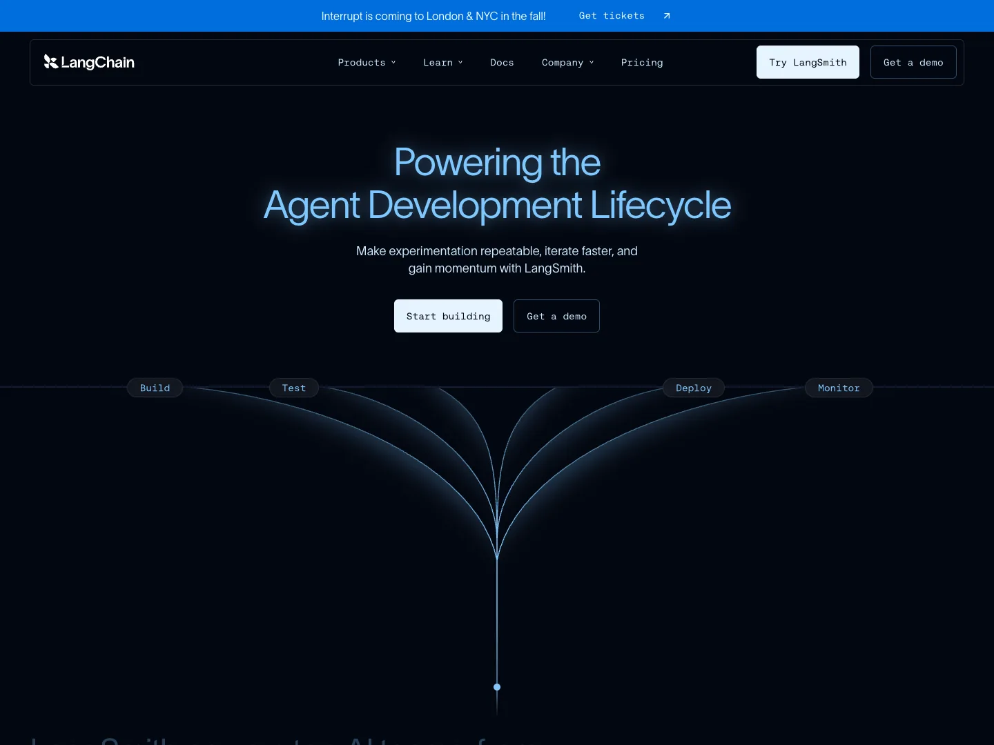 Langchain website