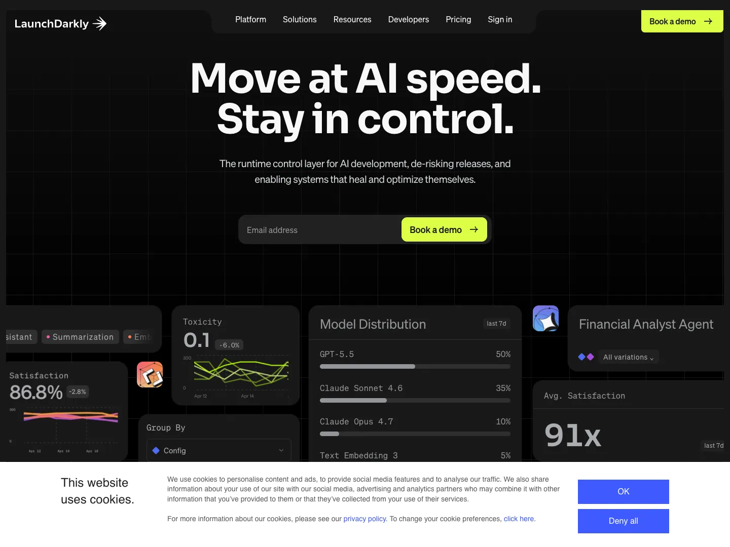 Launchdarkly website