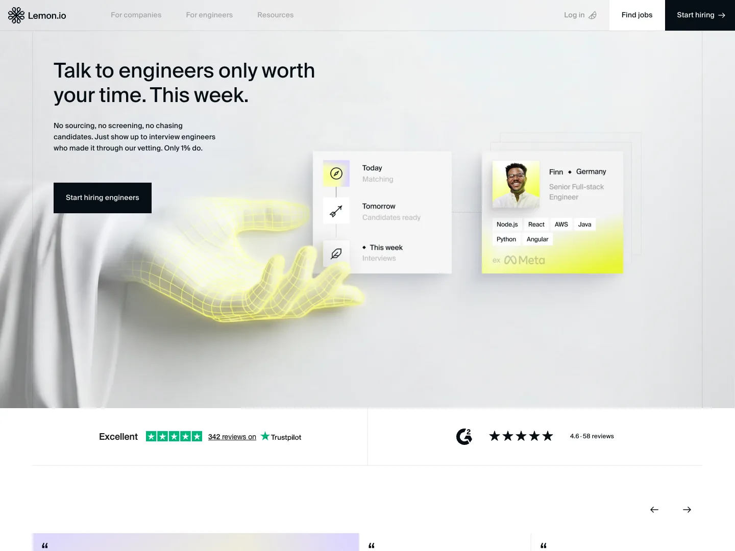 lemon.io website