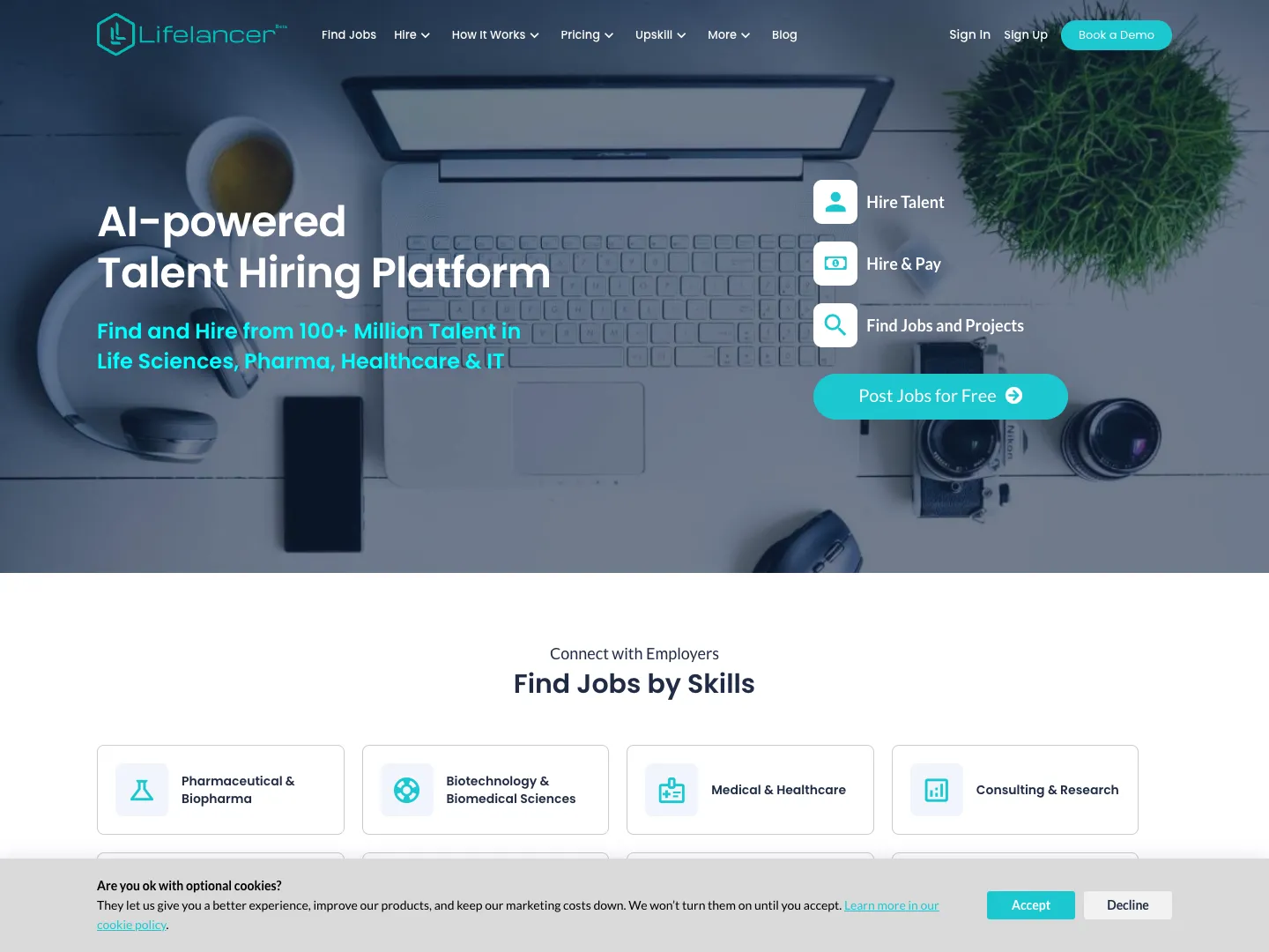 Lifelancer website