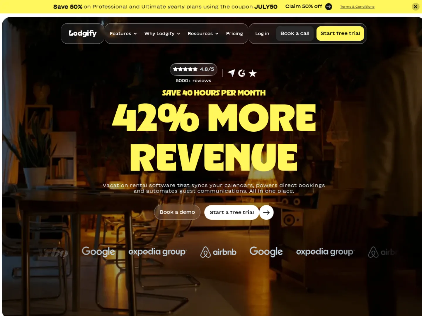 Lodgify website