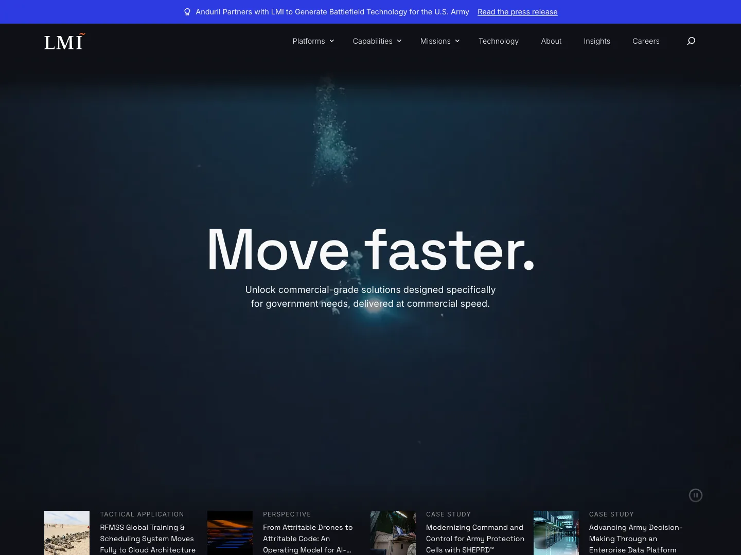 Logistics Management Institute website