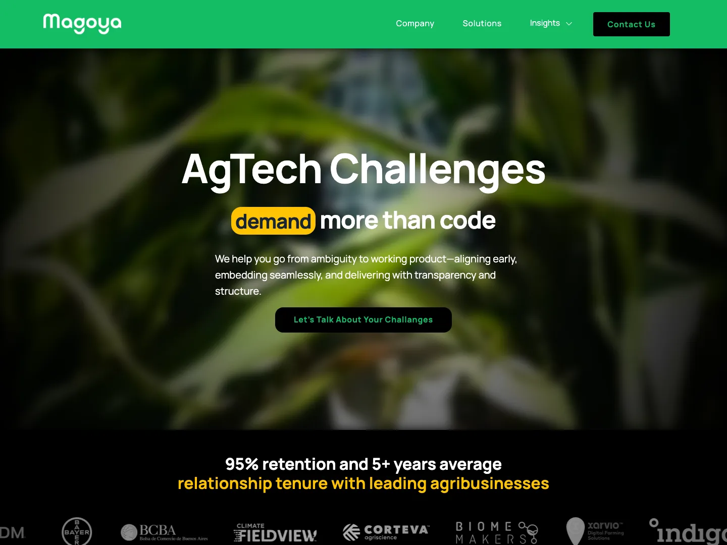Magoya website