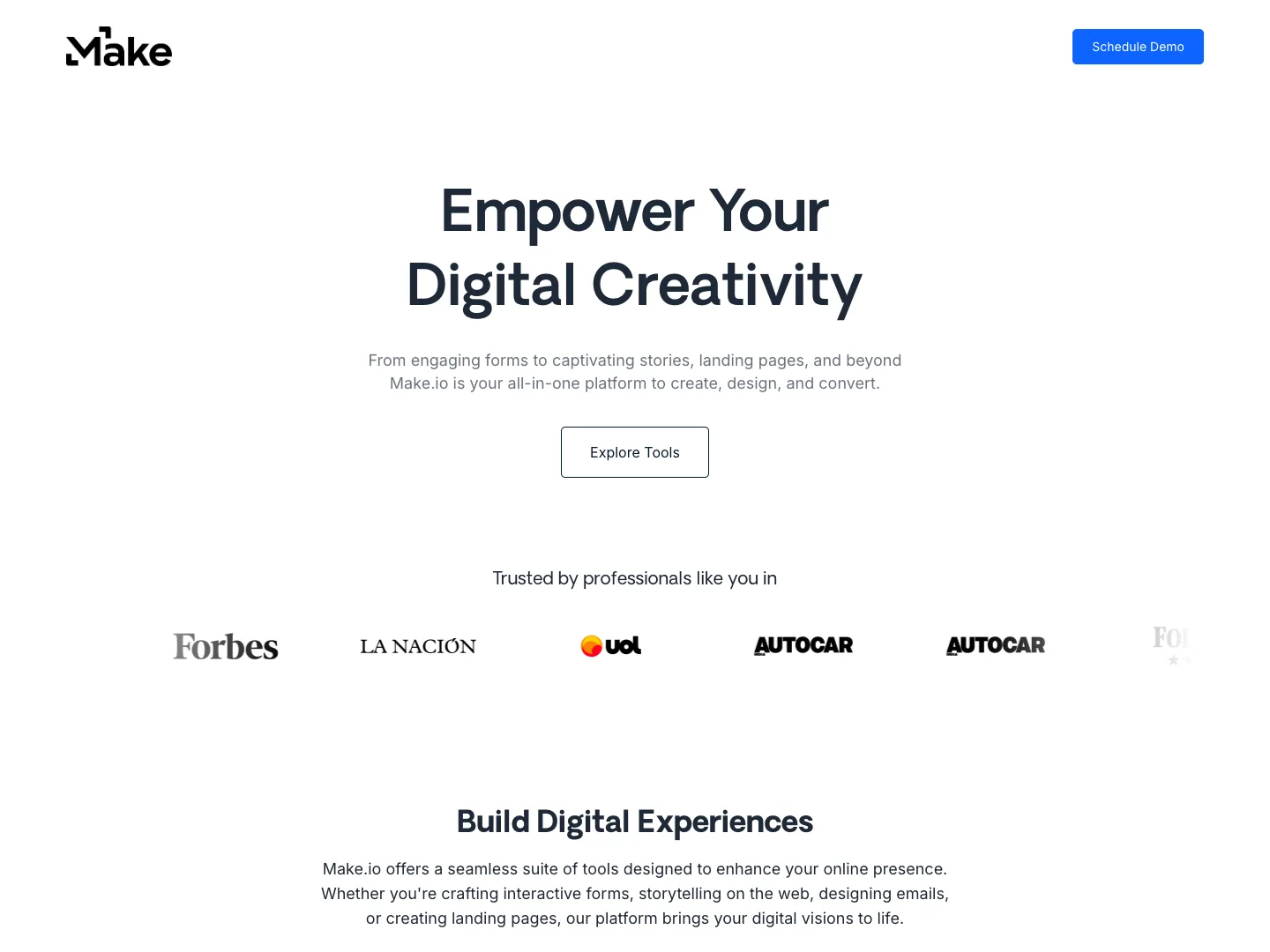 Make website