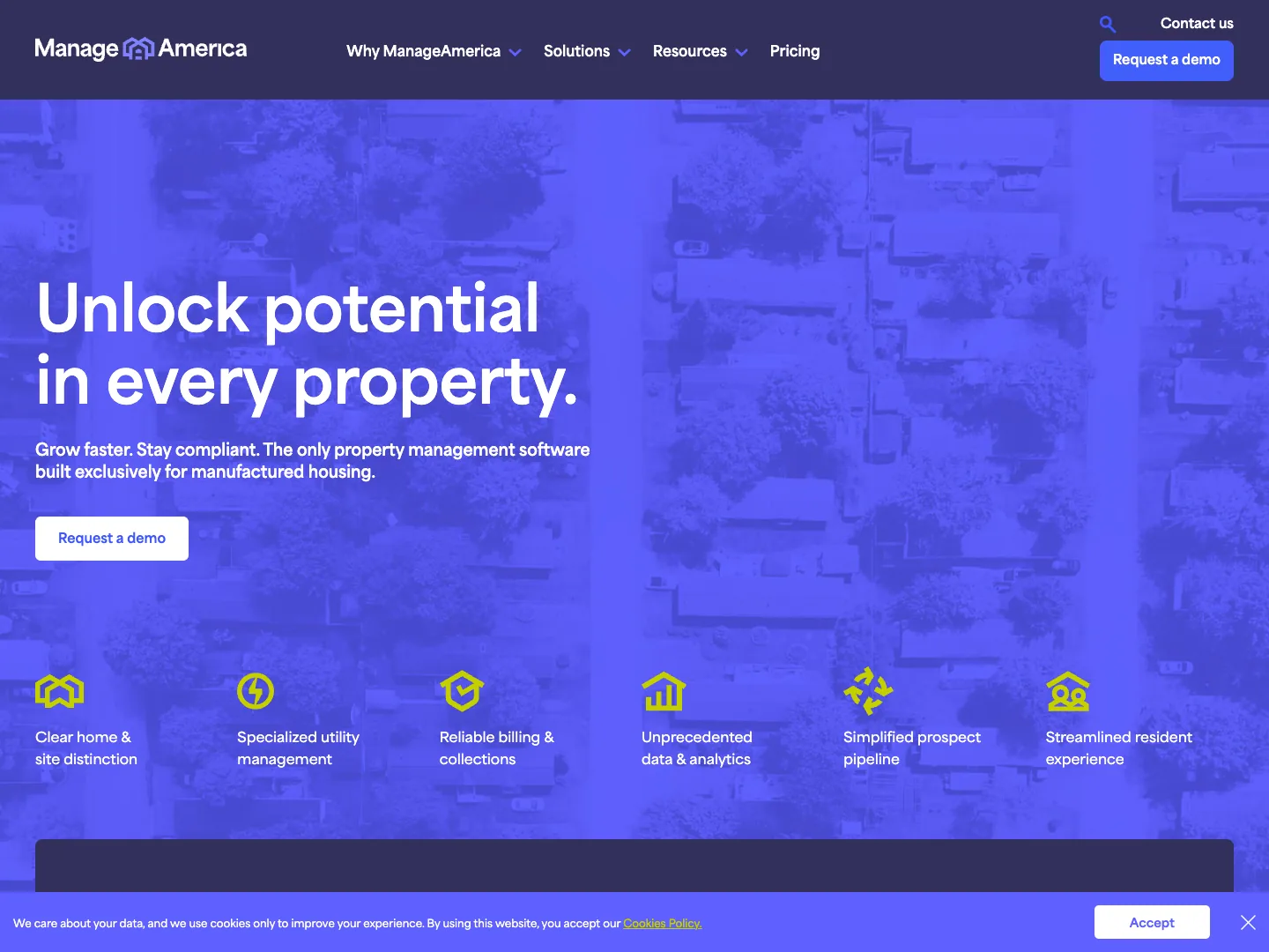 ManageAmerica website