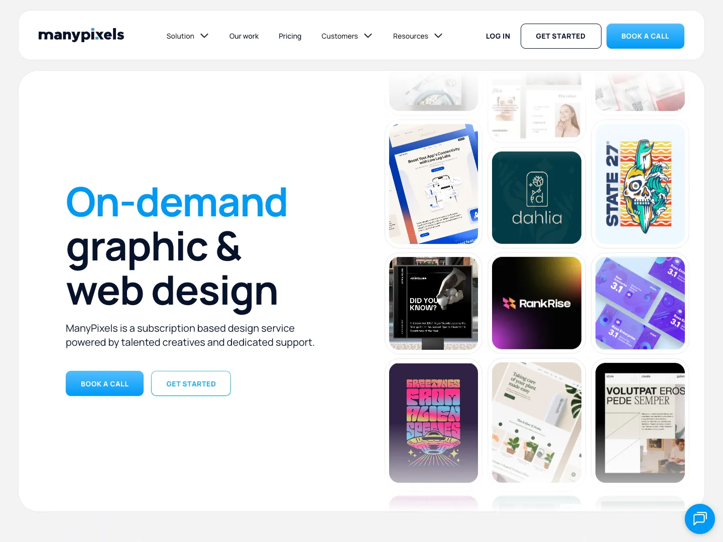 ManyPixels website