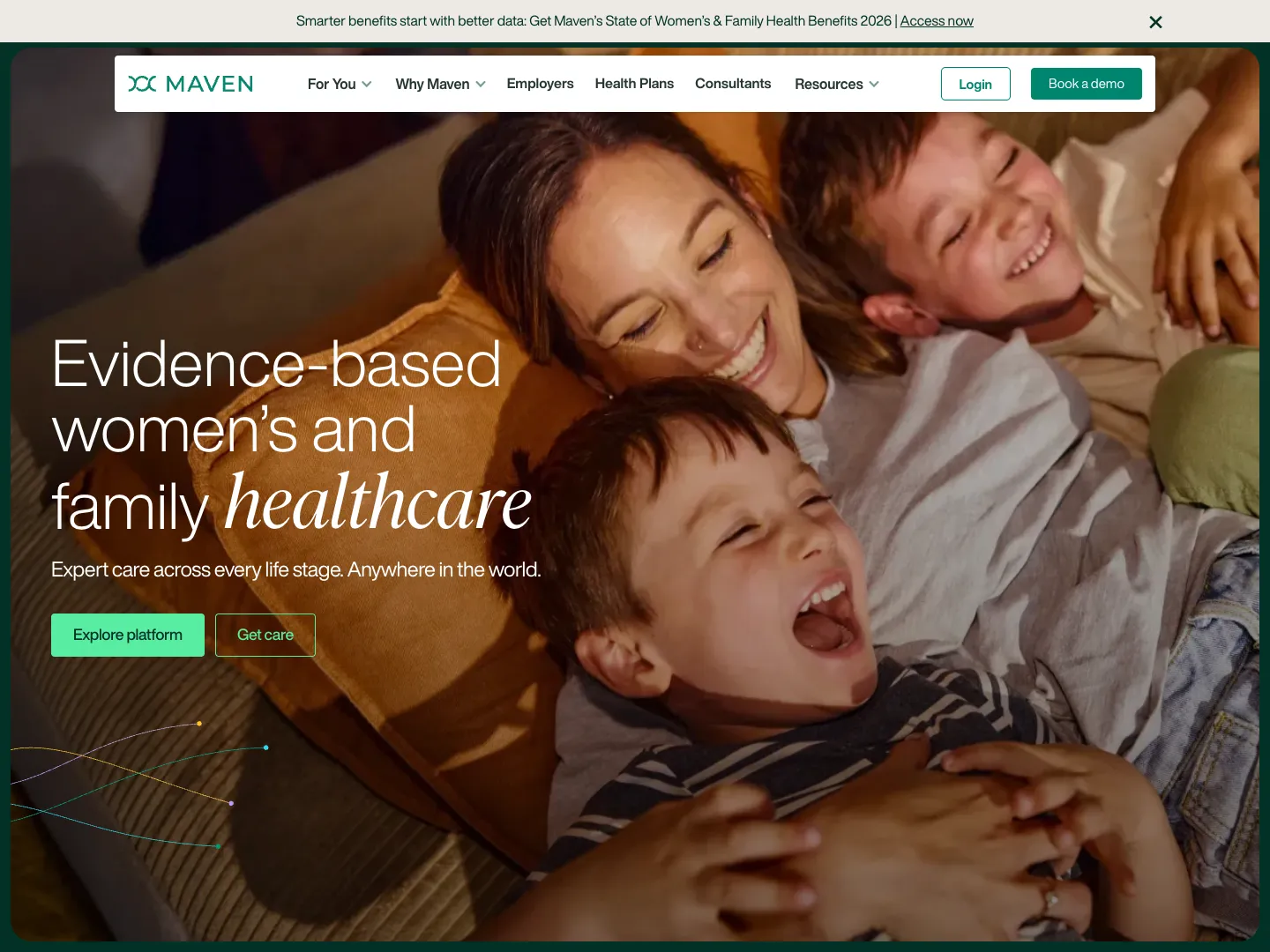 Maven Clinic website