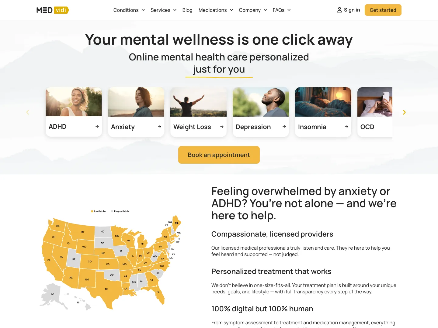 MEDvidi website