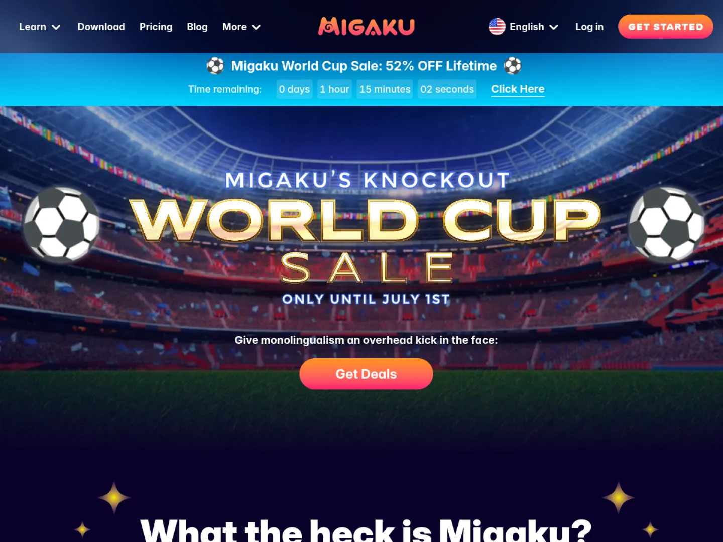 Migaku website